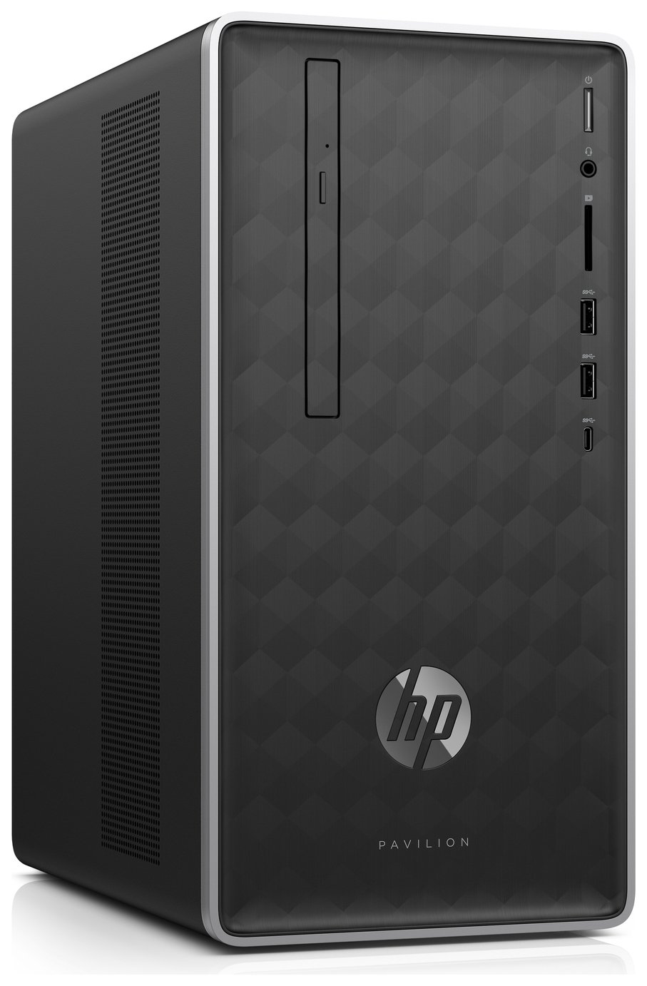 HP Pavilion i3 4GB 1TB Desktop PC - Black