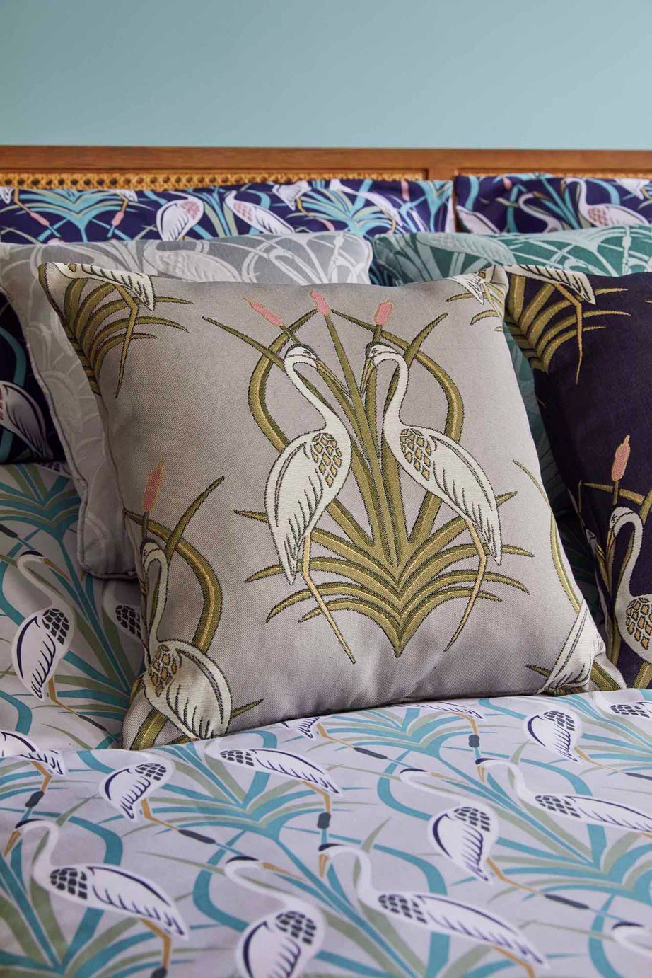 The Chateau By Angel Strawbridge Moat Heron Cushion Review