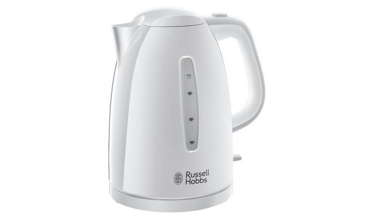 Russell hobbs retro kettle sales white