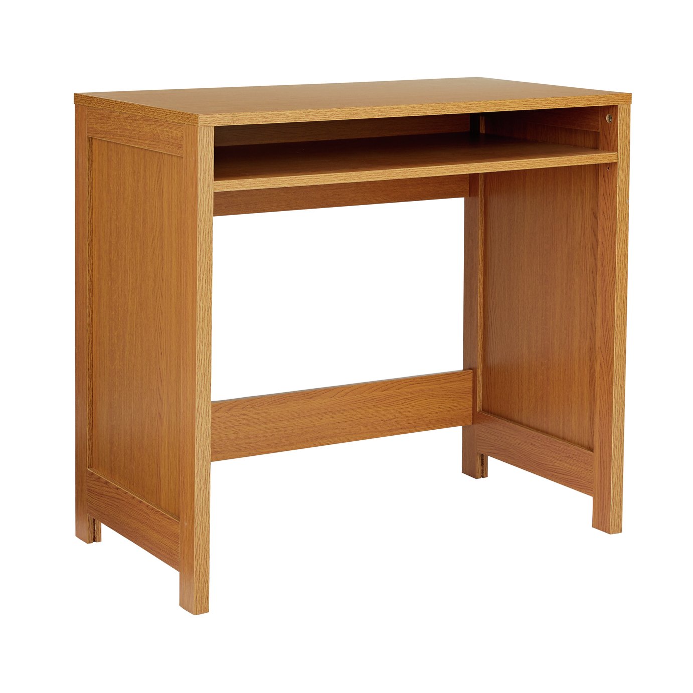 Argos Home Conrad Signature Office Desk - Oak Effect