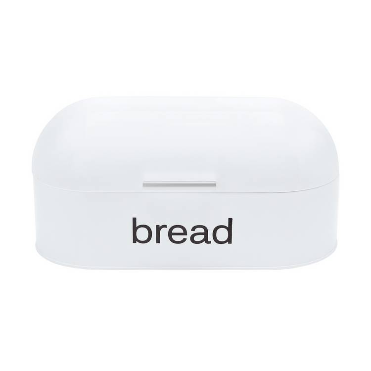 Argos Home Domed Bread Bin - White 0