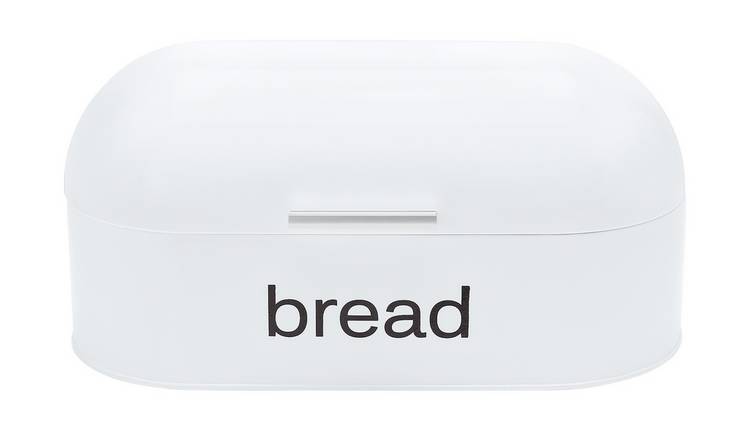 Argos Home Domed Bread Bin - White