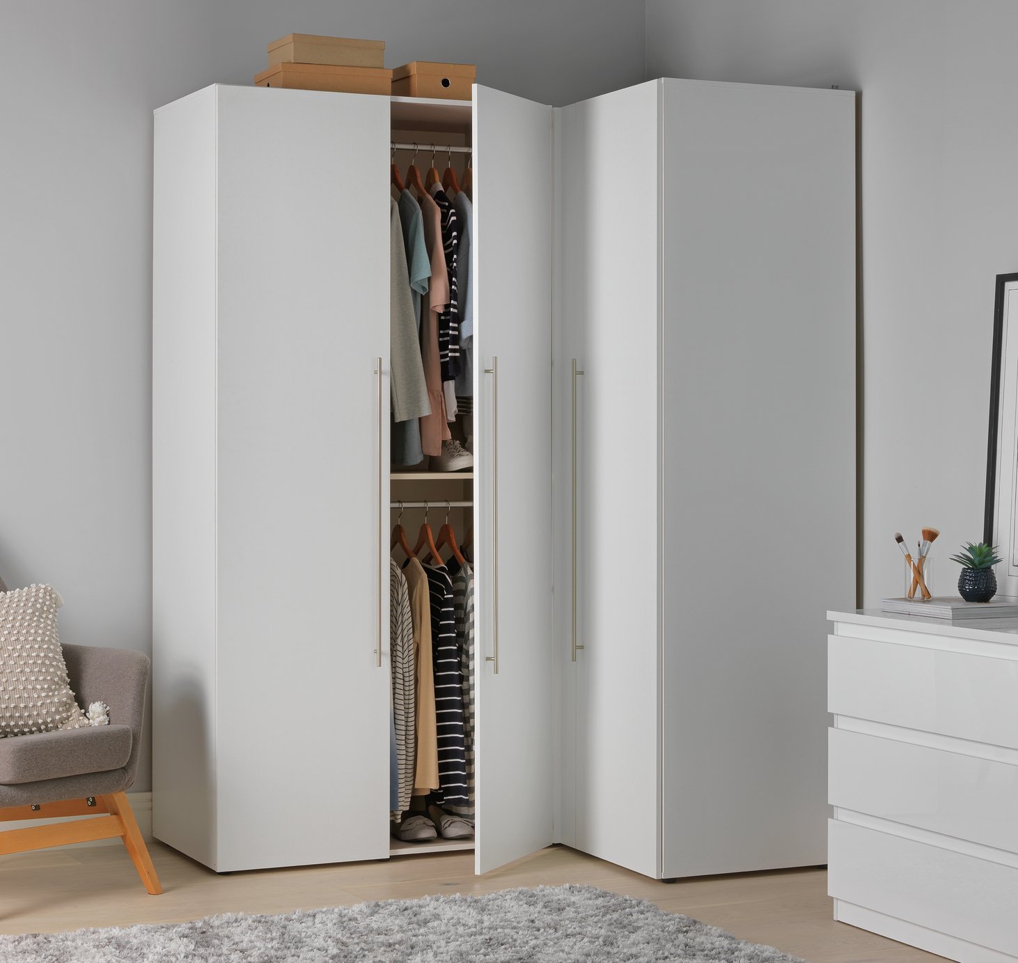 Argos Home Atlas White Corner Unit Review