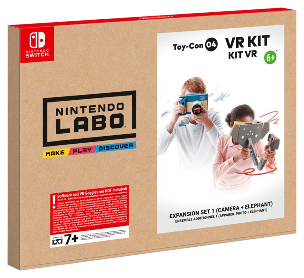 Nintendo LABO VR Kit Expansion Set 1: Camera & Elephant Review