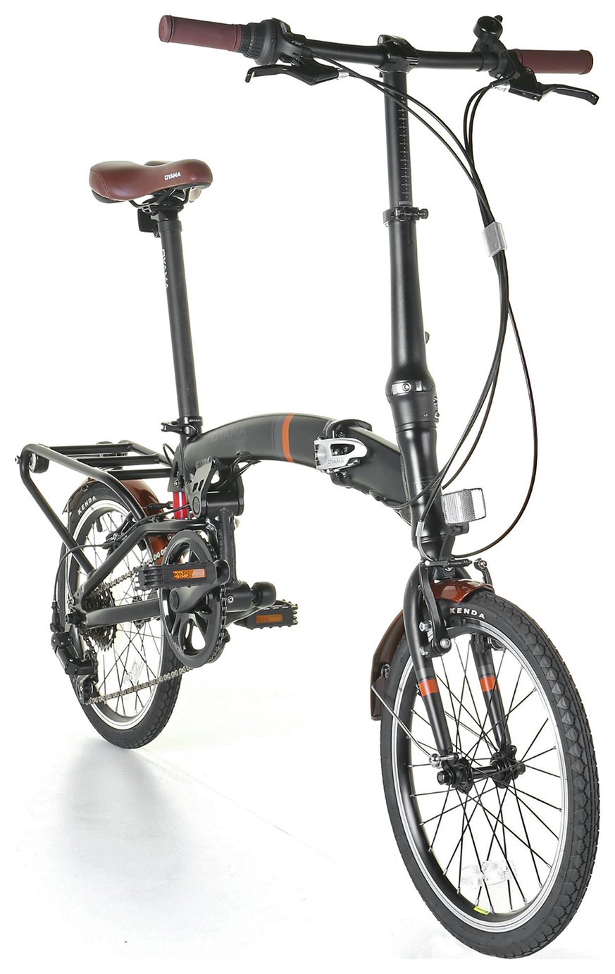 folding bike size