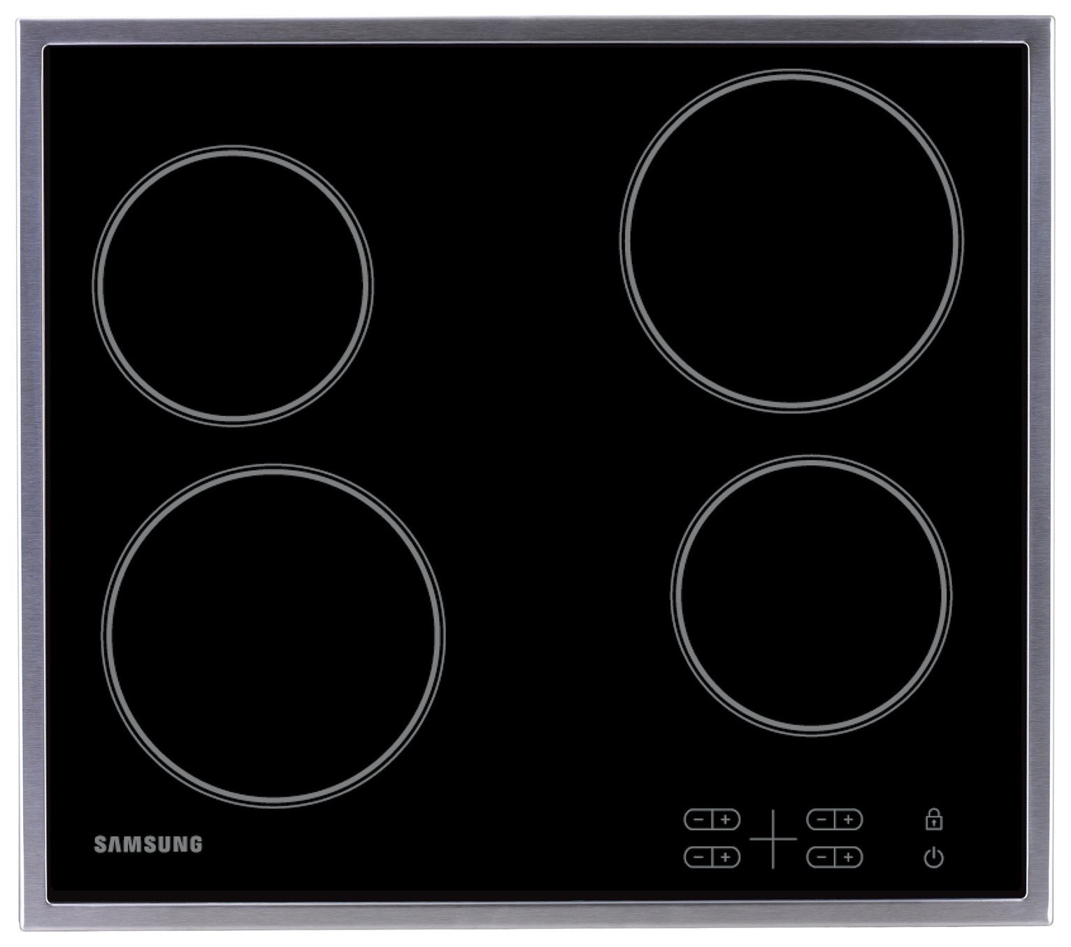 Samsung C61R1AAMST Ceramic Electric Hob - Black