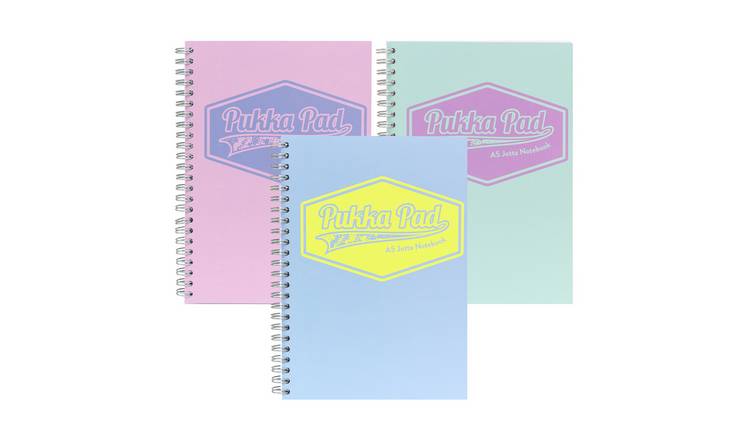 Pukka Pads A5 Pastel Jotta Notebook - 3 Pack