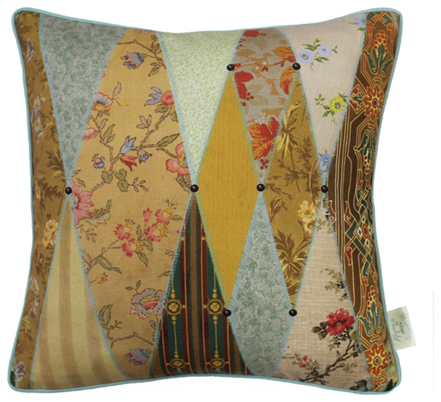 Angel Strawbridge Wallpaper Museum Cushion - Multi - 43x3cm