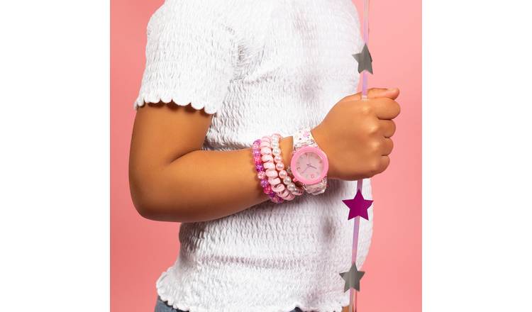 tikkers pink unicorn smart activity tracker watch