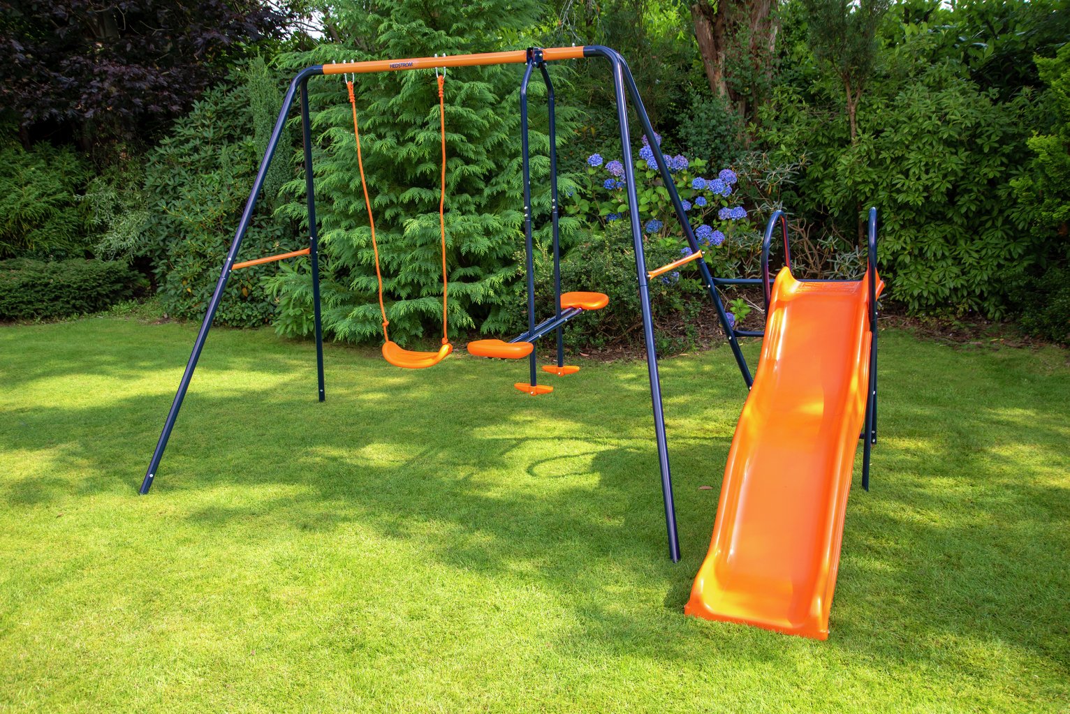 Hedstrom Saturn Kids Garden Glider, Swing Set and Slide Review