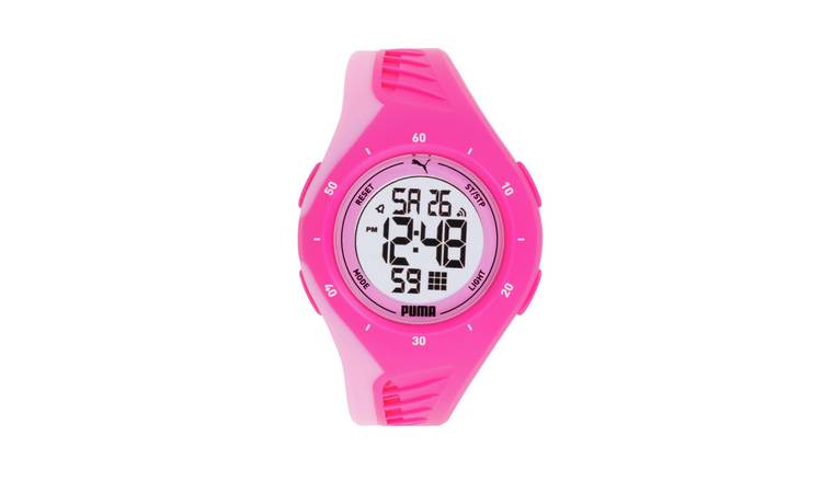 Buy Puma Ladies Digital Pink Sport Strap Watch | Womens  