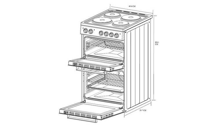 50cm electric cooker deals argos