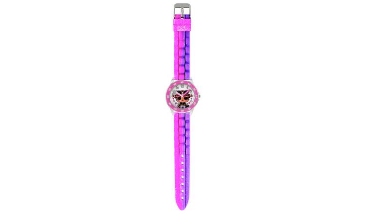 Buy LOL Surprise Kid s Pink and Purple Silicone Strap Watch Kids