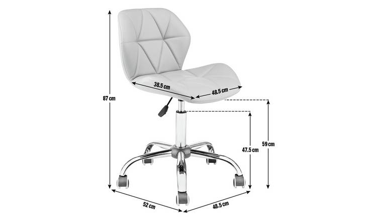 Argos white gaming online chair