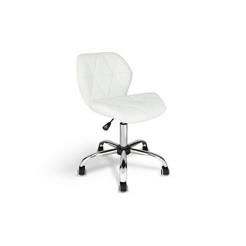 Buy Argos Home Boutique Faux Leather Office Chair White Office