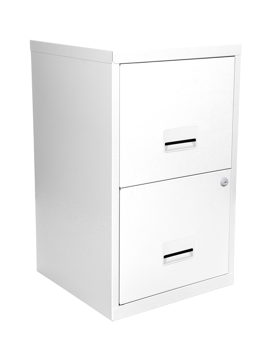 Pierre Henry A4 2 Drawer Filing Cabinet - White