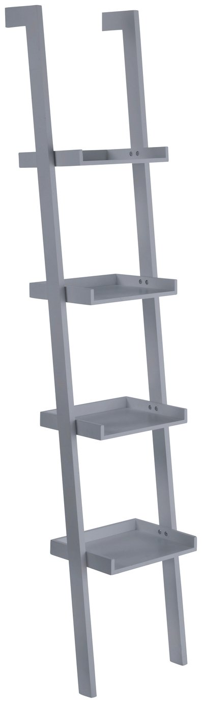 Habitat Jessie Narrow Ladder Shelf - Grey