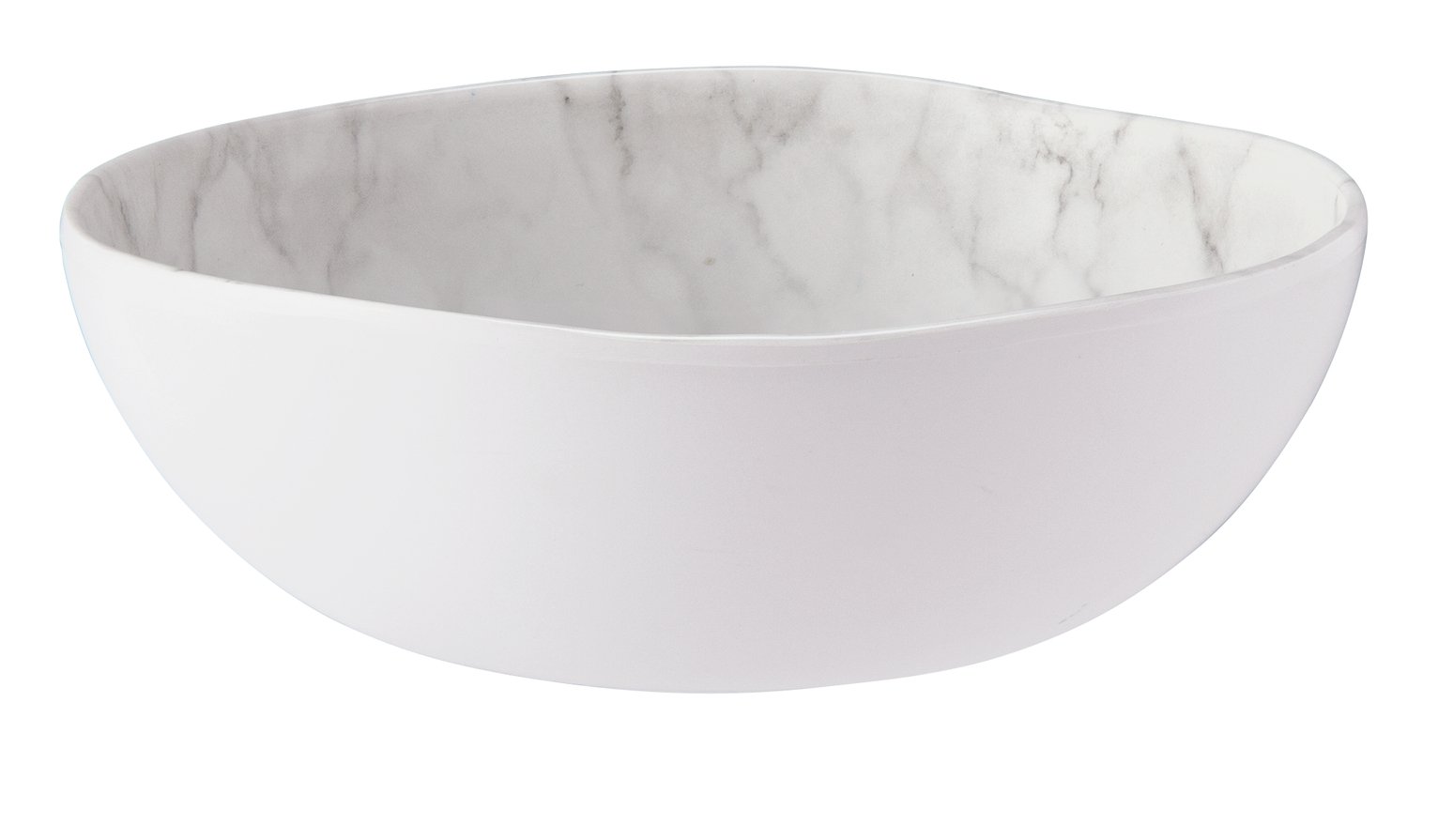 Argos Home Everyday Luxe Melamine Marble Pasta Bowl - 4 Pack
