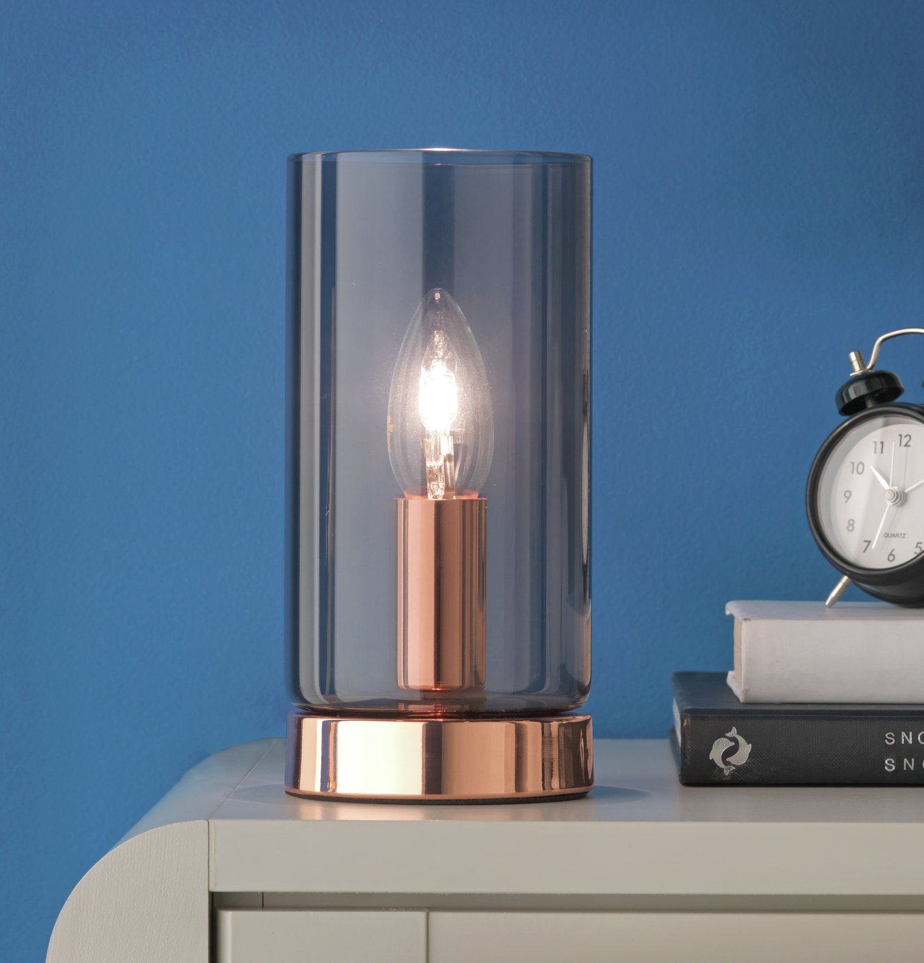 Argos Home Smokey Glass Table Lamp Review