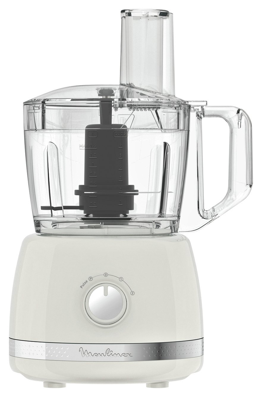 Moulinex 7211003448 Food Processor - White