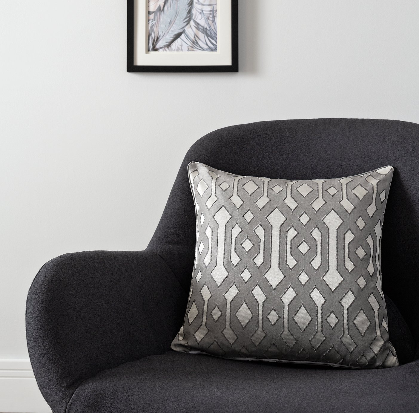 Argos Home Geometric Jacquard Cushion Review