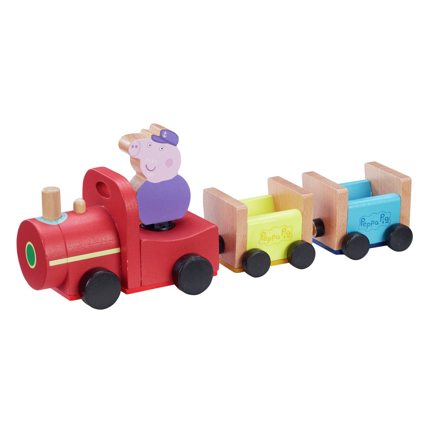 Peppa Pig Peppa's Wood Play Train and Figure Playset Review