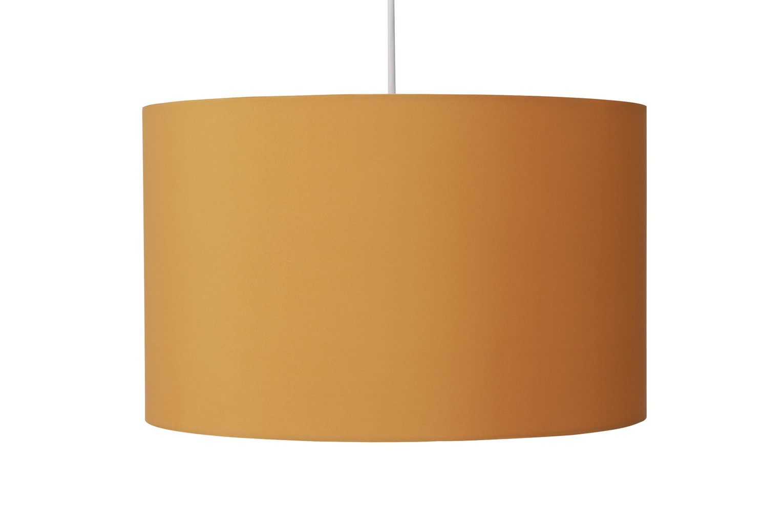 Argos Home Large Drum Shade - Mustard