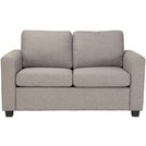 Buy Argos Home Apartment 2 Seater Fabric Sofa Bed - Light Grey | Sofa ...