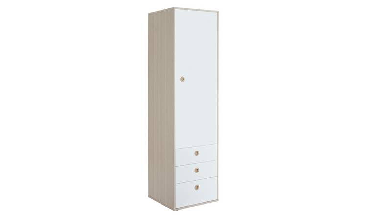 Buy Argos Home Camden 1 Door 3 Drawer Wardrobe White