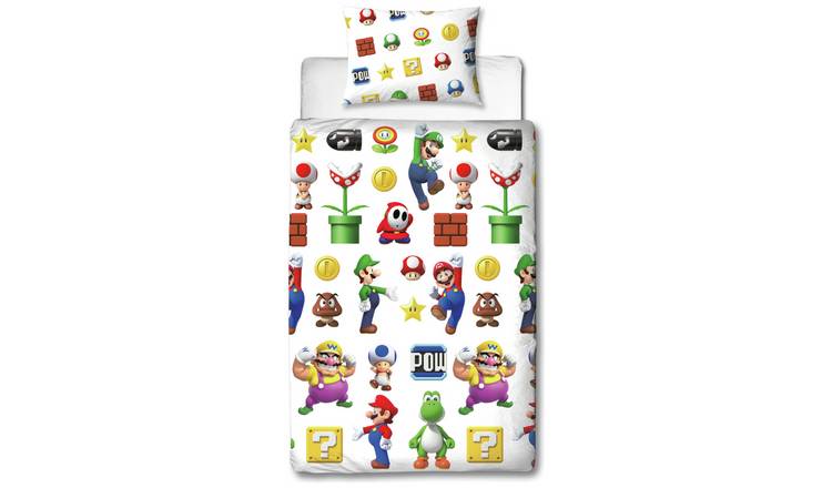 Nintendo Kids Lineup Mario Bedding Set - Single