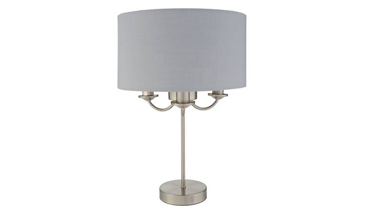 Argos Home Highland Lodge Table Lamp - Chrome