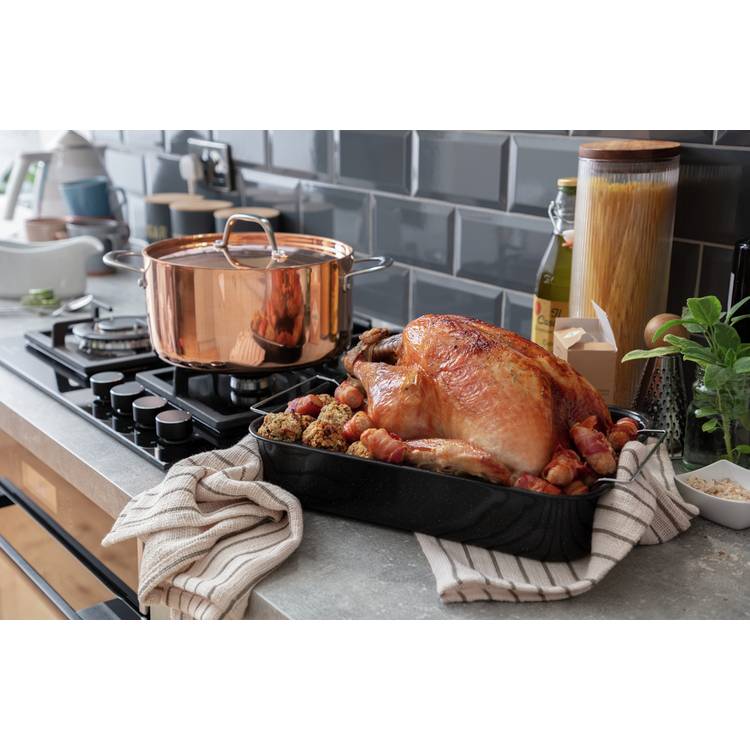 Habitat Copper Triply Stock Pot 0