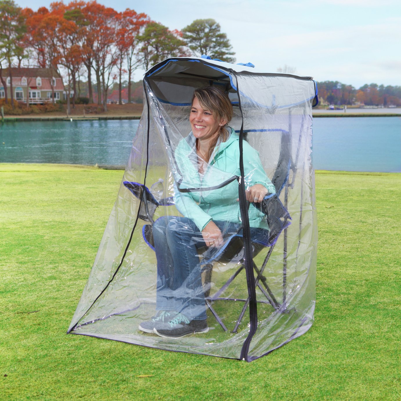 Kelsyus Camping Canopy Chair with Rain Cover Review