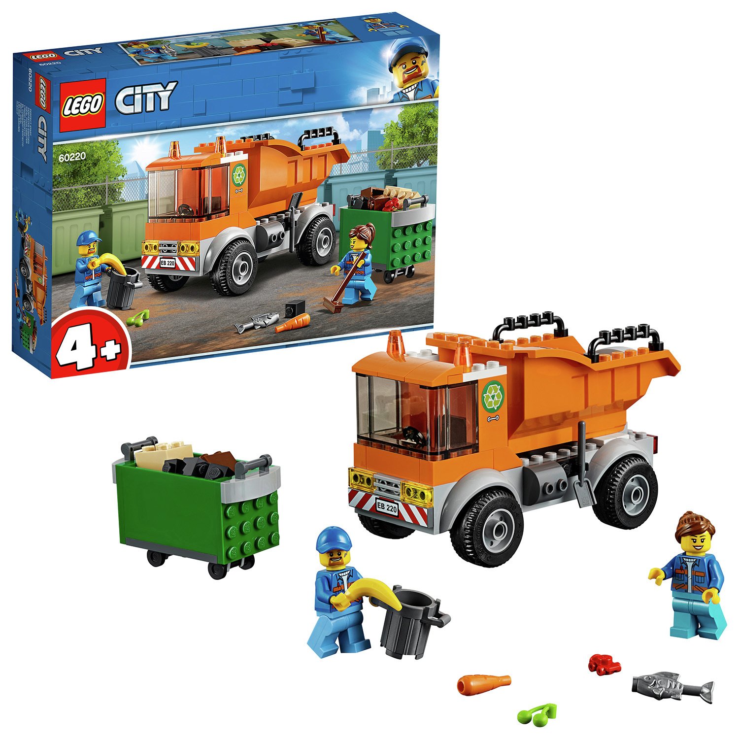 lego garbage truck argos