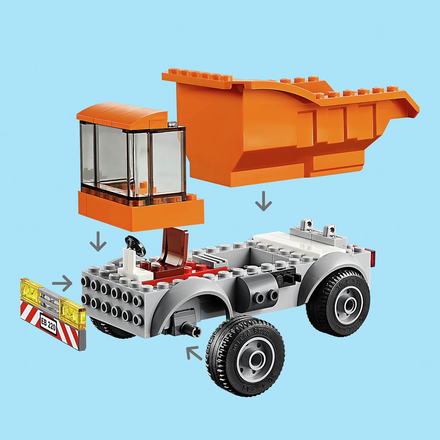lego garbage truck argos