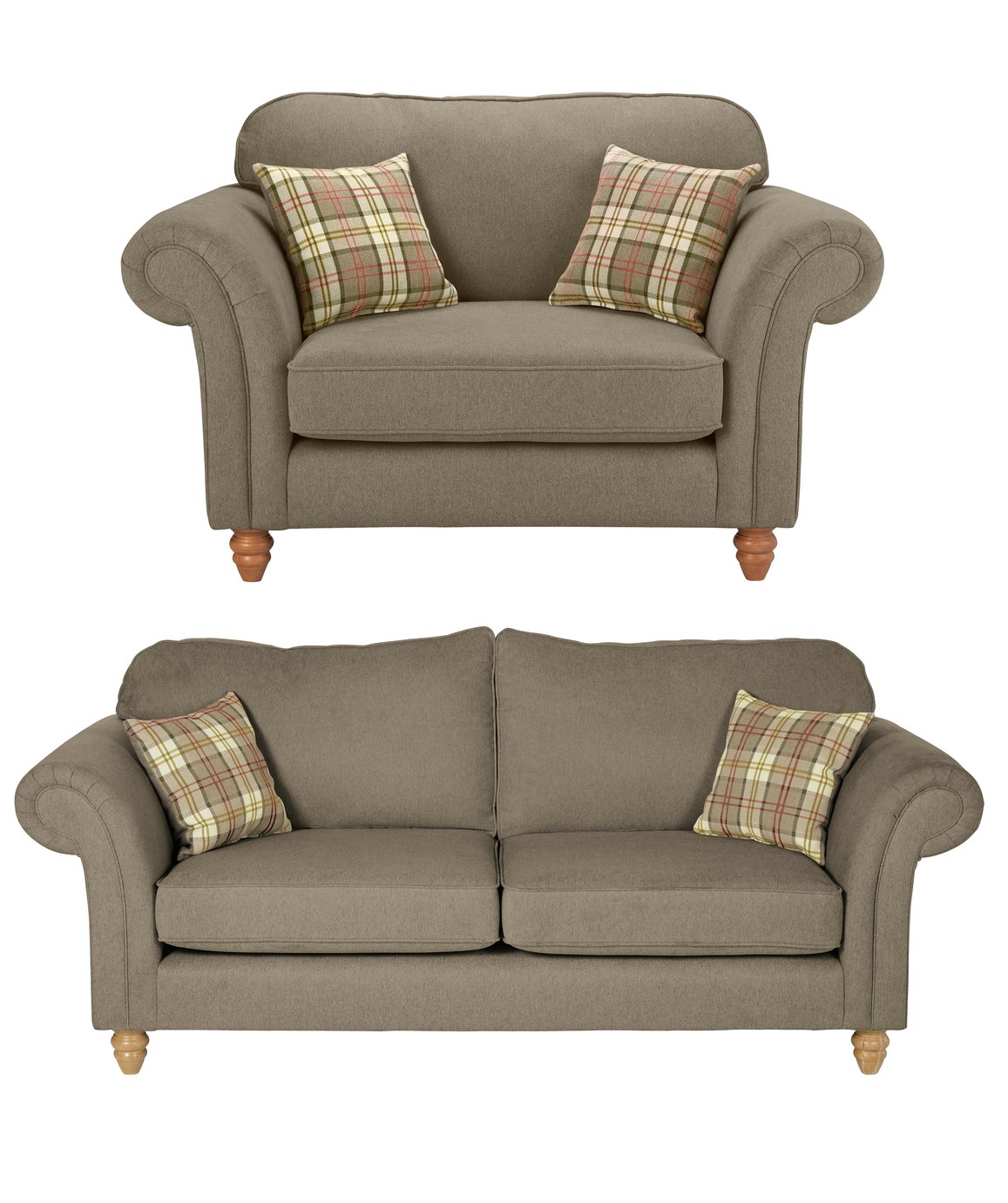 Argos Home Windsor Fabric Chair and 3 Seater Sofa Reviews