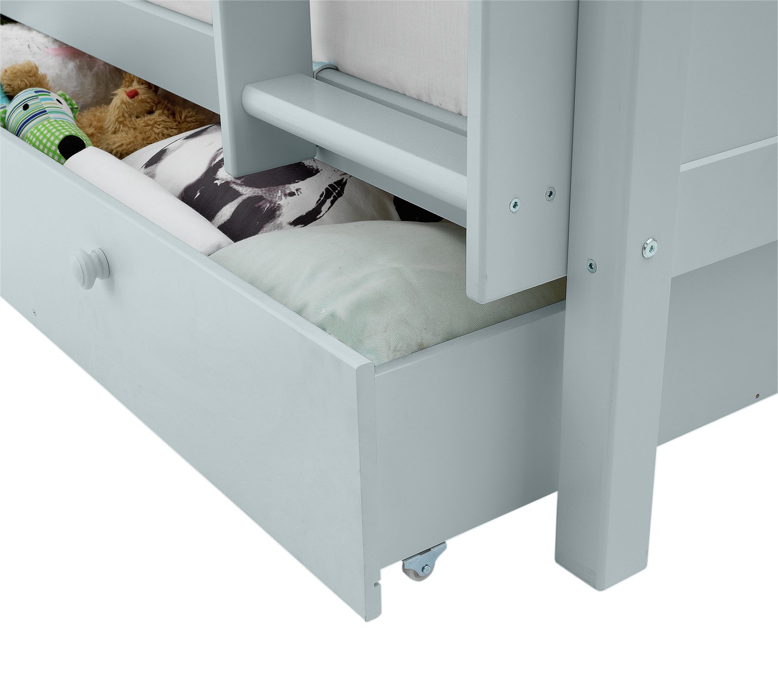 Argos Home Brooklyn Grey Bunk Bed with Drawer Reviews