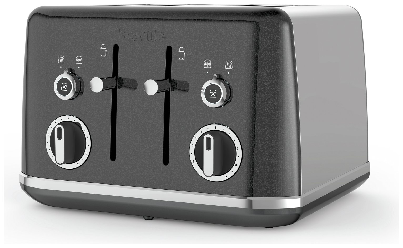 Breville VTT853 Lustra 4 Slice Toaster - Storm Grey