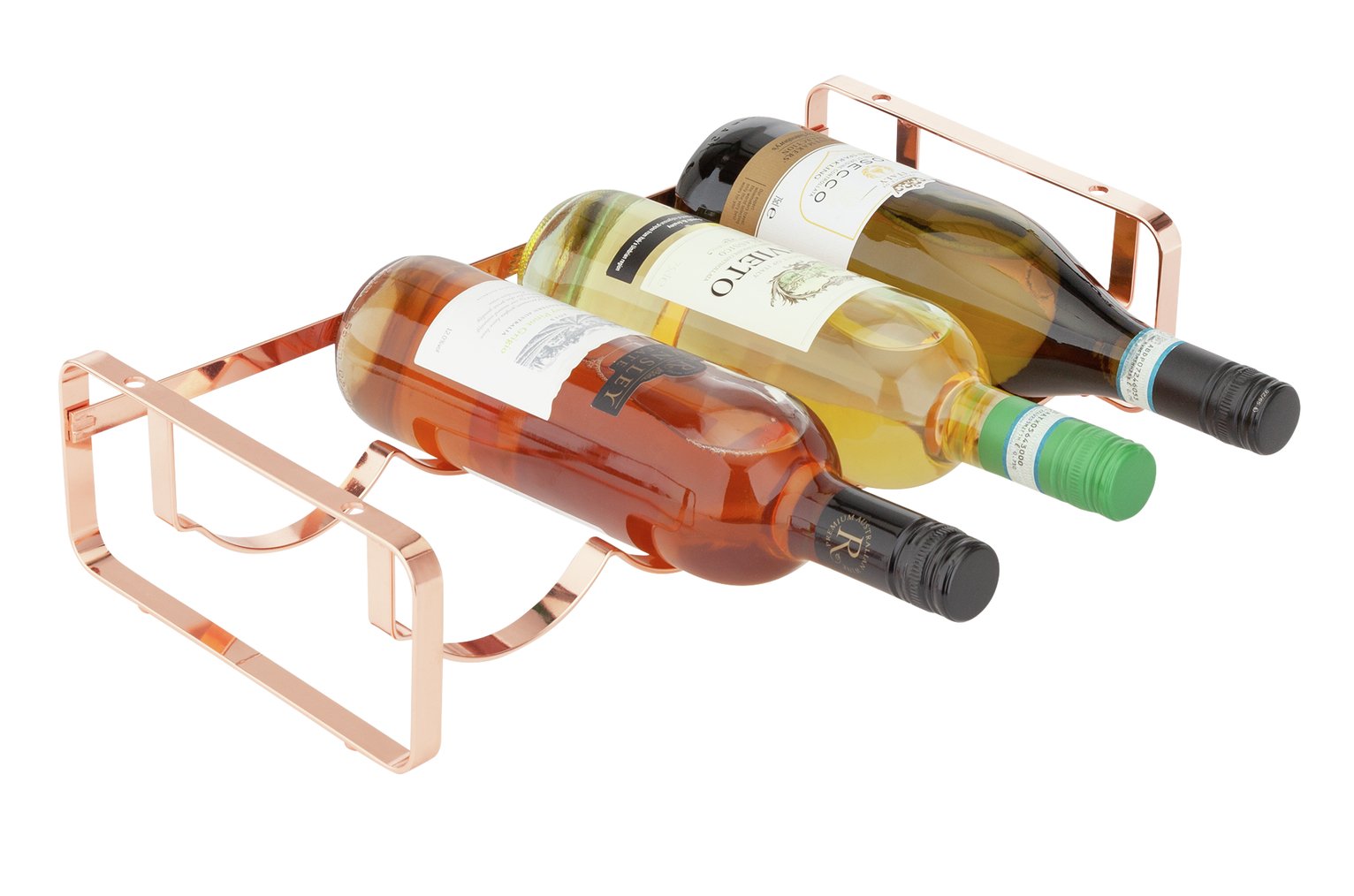 Wine rack rose gold hot sale