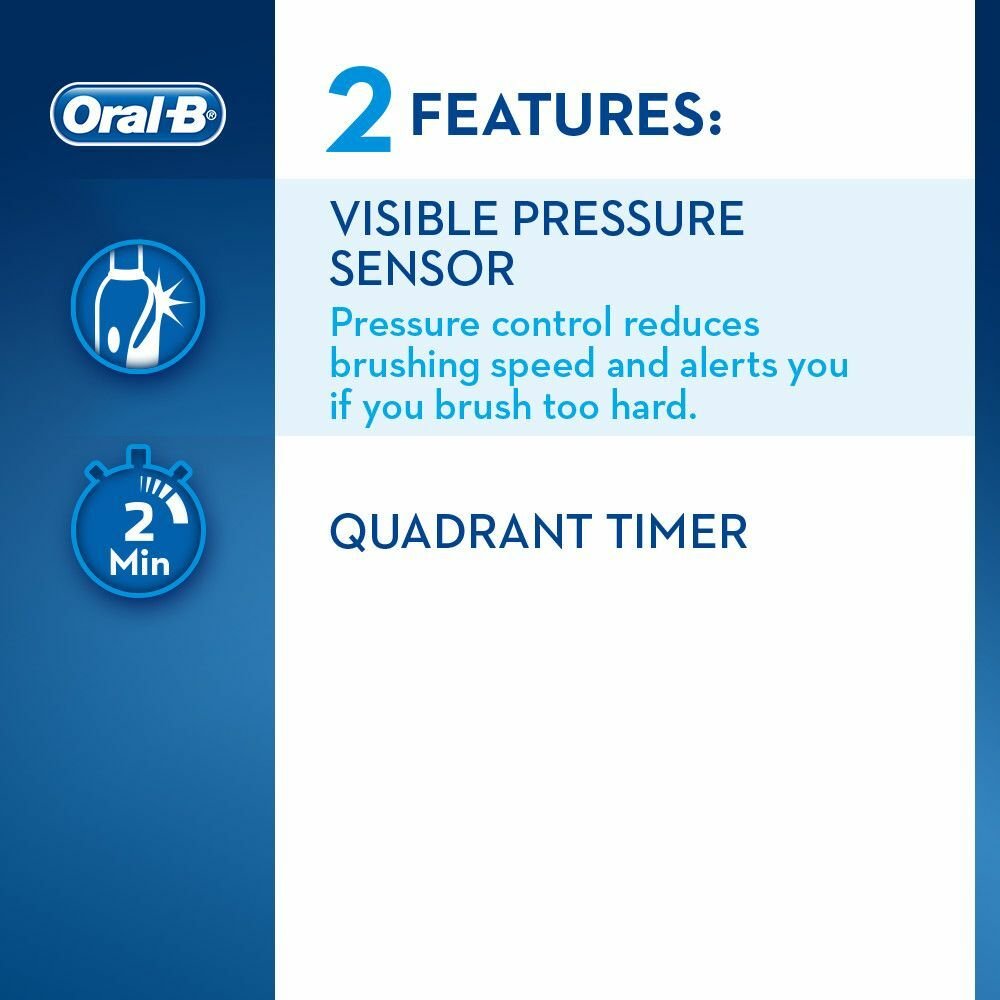 oral b quadrant timer