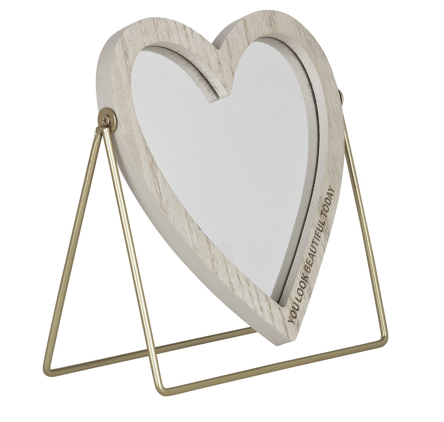 Argos Home Heart Shaped Mirror with Stand Reviews