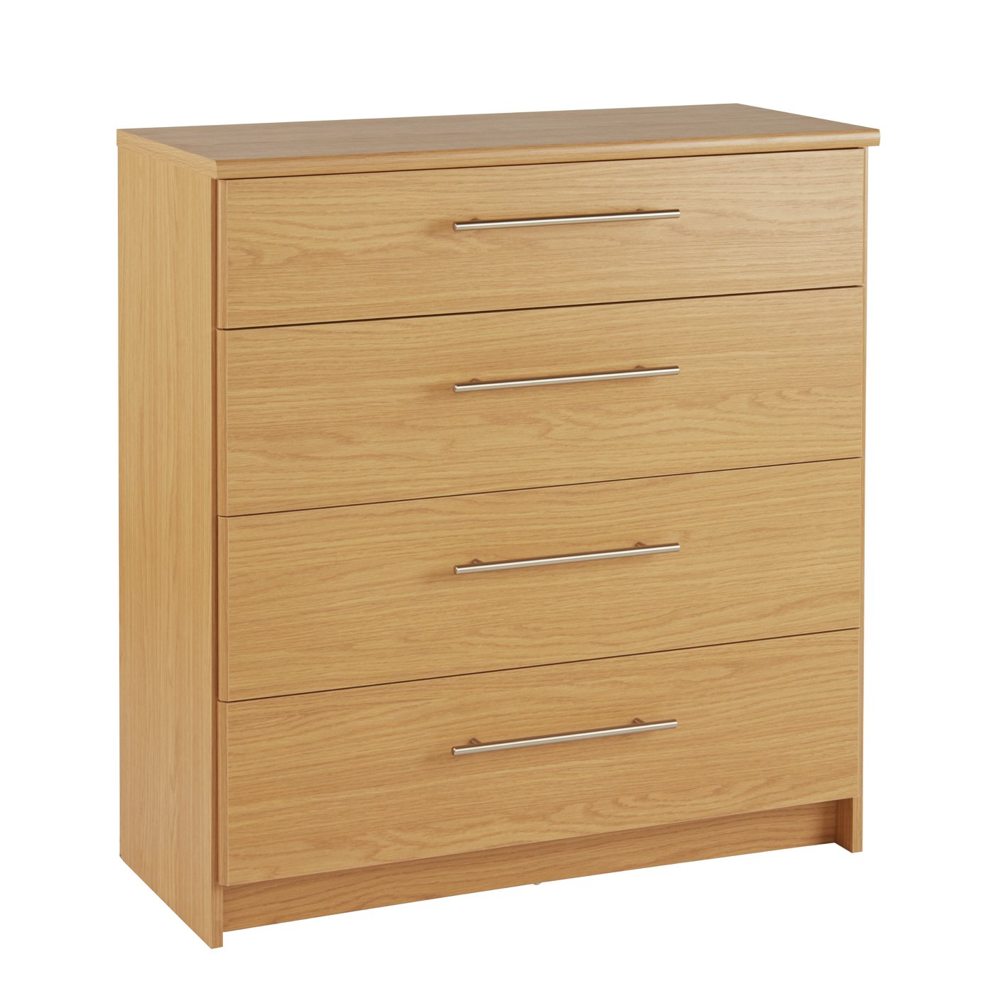 Argos Home Normandy Oak Extra Large 4 Drawer Chest