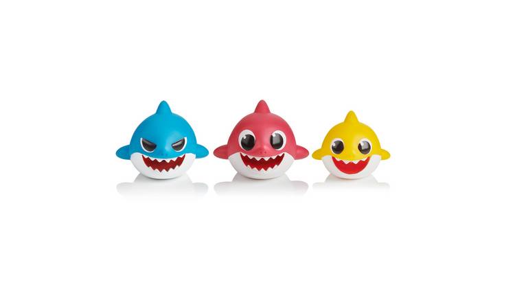 Buy Baby Shark Bath Toy - 3 Pack | Baby bath toys | Argos