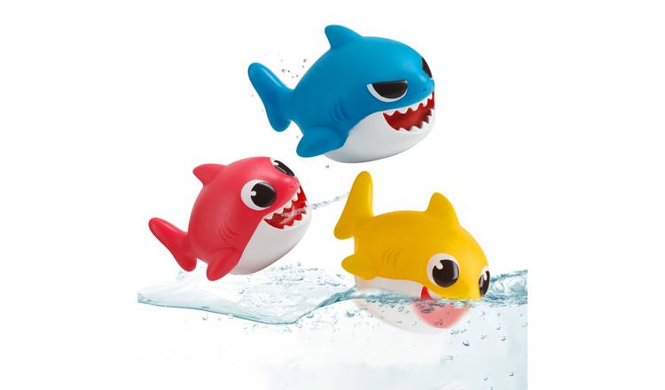 Buy Baby Shark Bath Toy 3 Pack Baby Bath Toys Argos