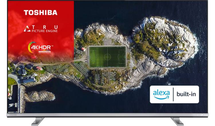 Buy Toshiba 55 Inch Smart 4k Ultra Hd Led Alexa Tv With Hdr Televisions Argos