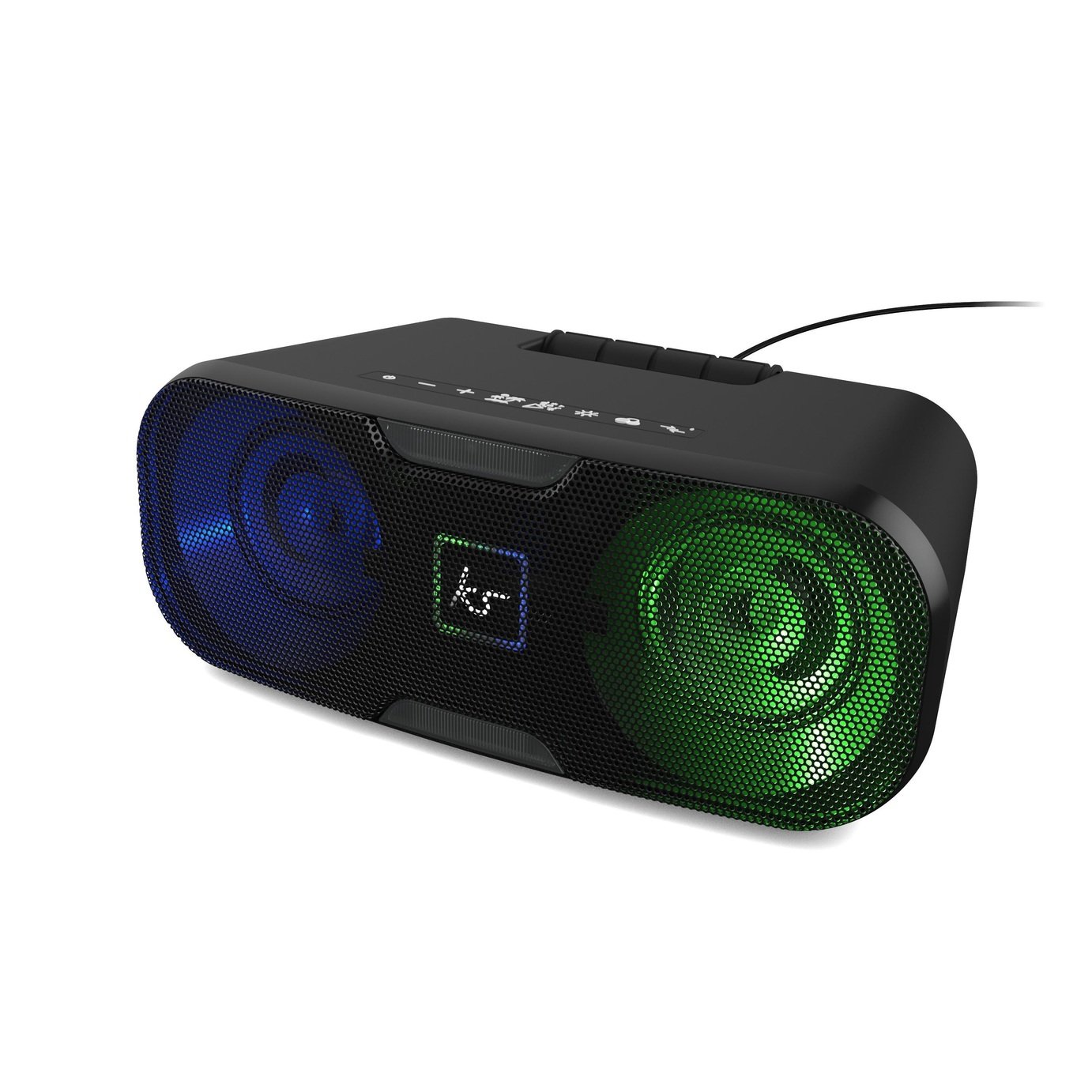 Kitsound Slam XL Bluetooth Party Speaker - Black