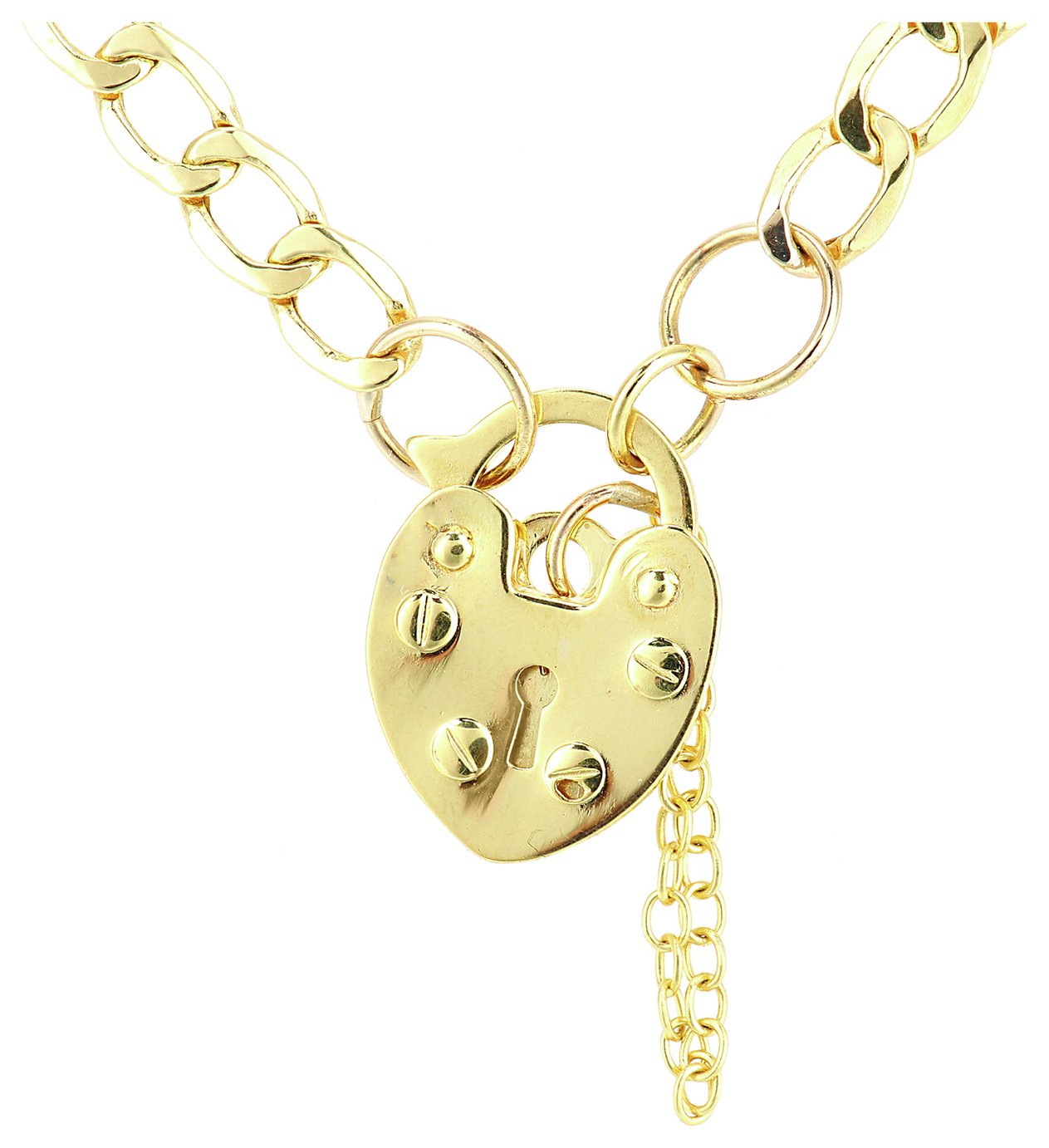 Revere 9ct Gold Heart Padlock Pendant Necklace Review