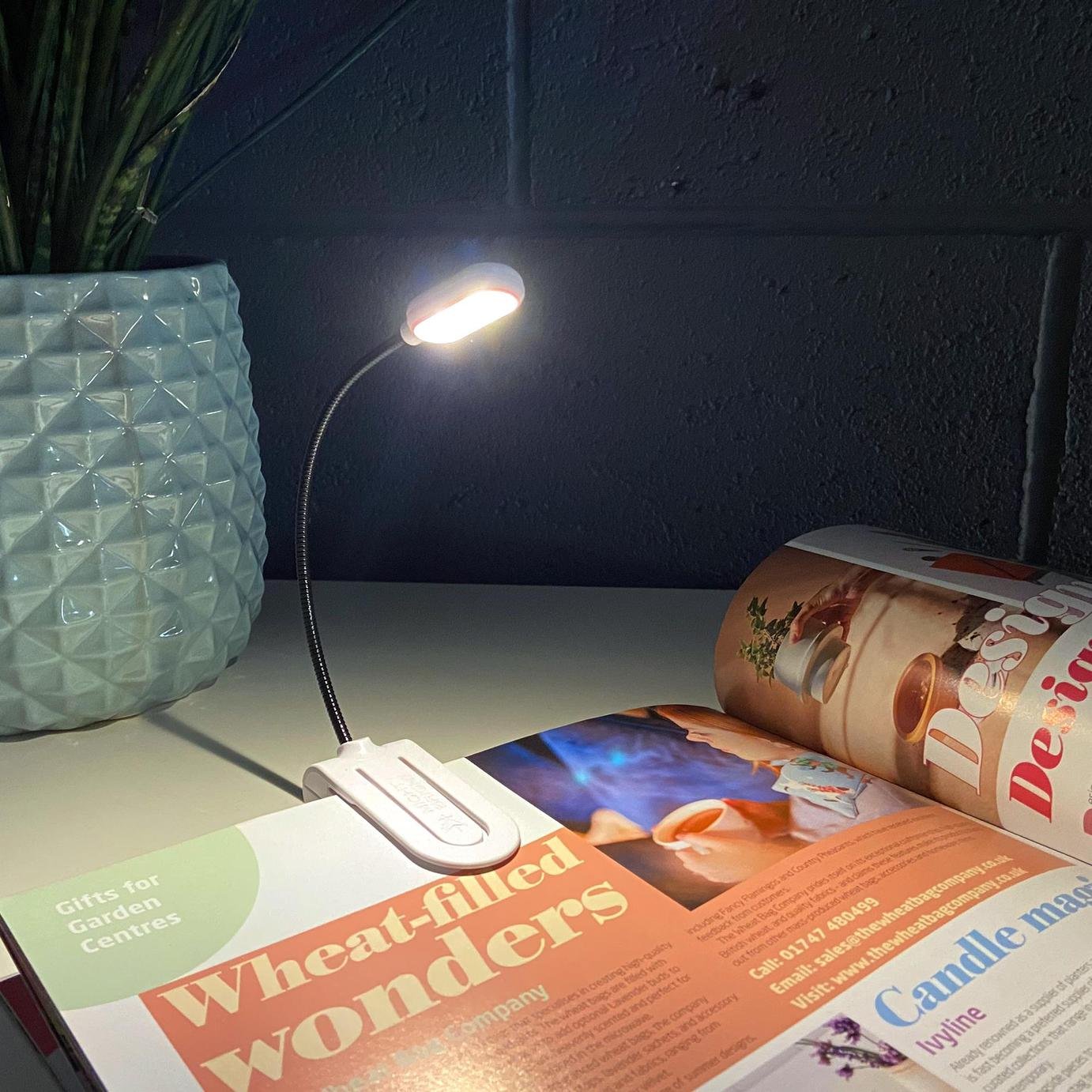 clip on reading light for books argos