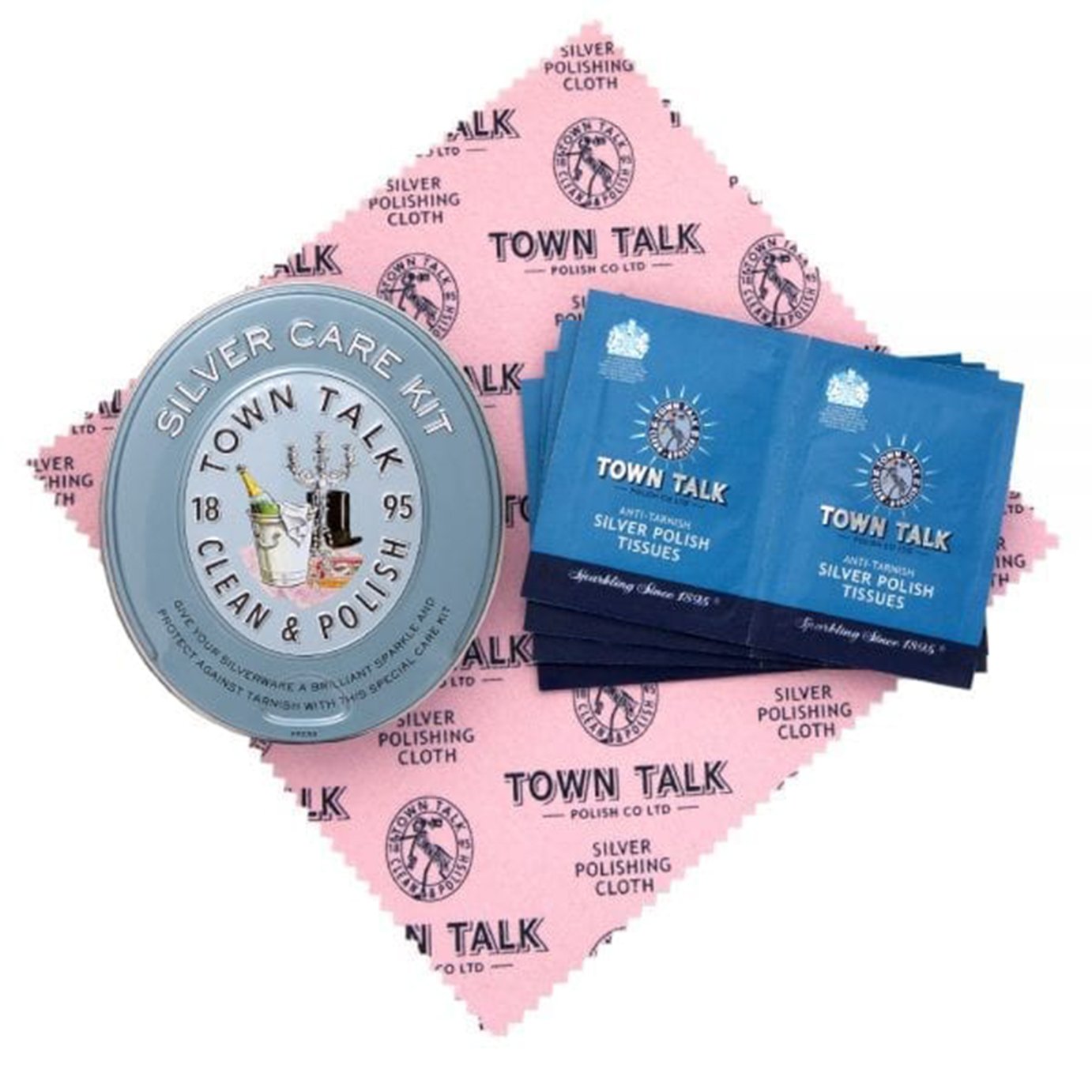 Town Talk Polish Silver Tissues and Cloth