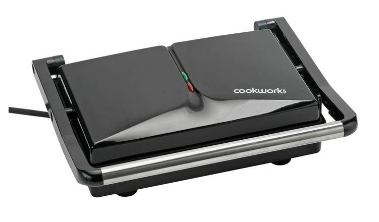 Buy Cookworks 2 Portion Panini Press Sandwich toasters Argos